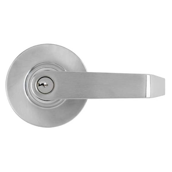 Exit Device Trim Leverset, Storeroom, Satin Chrome